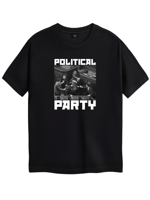 Футболка "Political Party" Чорна 